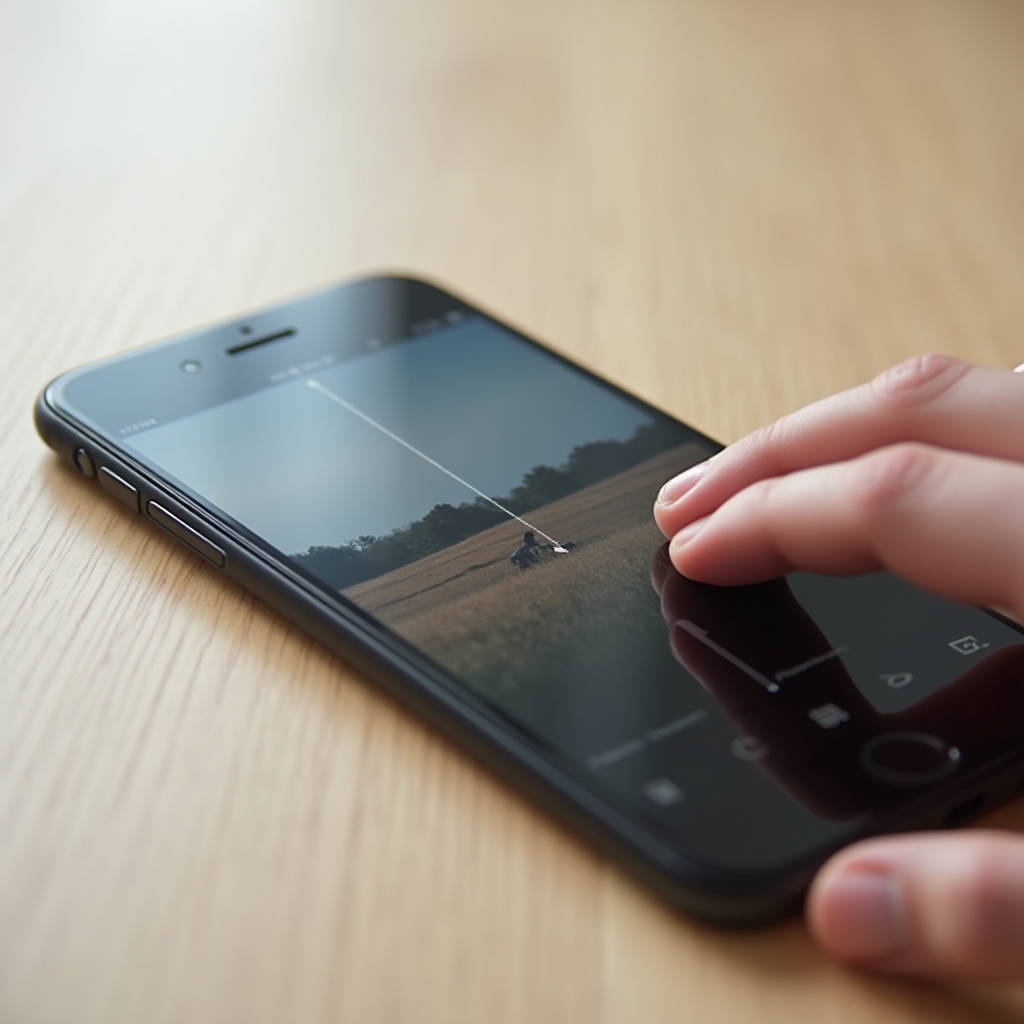 Porównanie zdjęcia przed i po prostej obróbce w telefonie